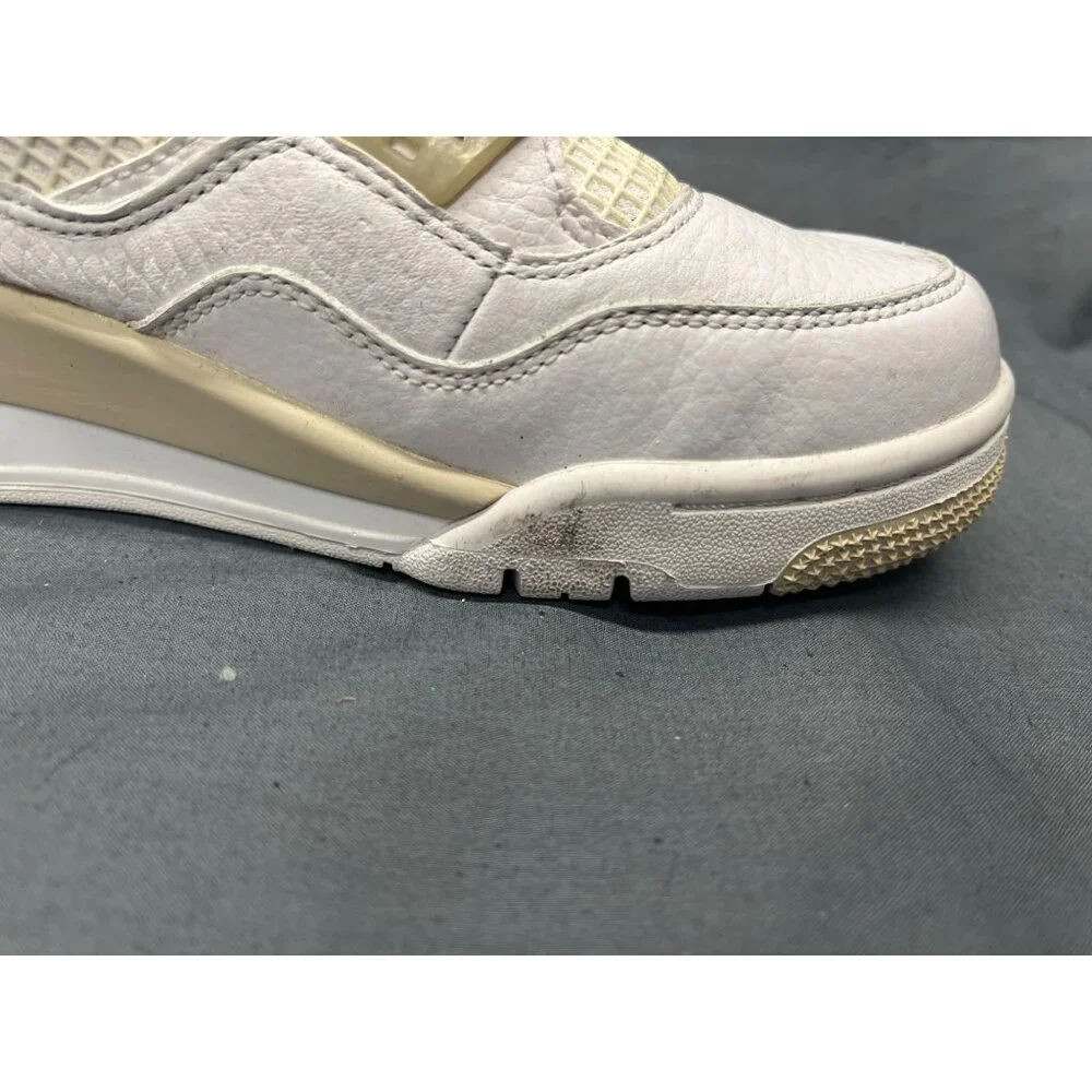 Nike Boys Air Jordan 4 Retro (GS) Sneakers Sand 487724-118 Size 6 DISPLAY MODEL! - Picture 16 of 16